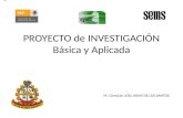 Proyecto De InvestigacióN Basica Y Aplicada