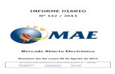 Informe Diario MAE 05-08-13