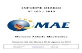 Informe Diario MAE 30-08-13