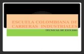 Escuela colombiana de carreras  industriales