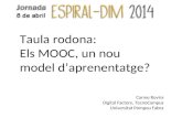 Jornadas Espiral-DIM 14 - Mesa redonda: los MOOC, ¿un nuevo modelo de aprendizaje?