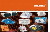 Halotec pequeño material electrico