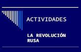 Actividades   la revolución rusa