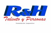 R&H Talento y Personas: presentacion corporativa
