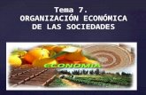 Tema 7 organización económica de las sociedades