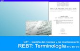 REBT ITC-BT-01: Terminología