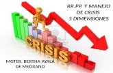 RR.PP. y Manejo de Crisis - 5 DIMENSIONES