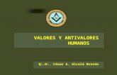 Valores y Antivalores Humanos