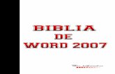 Biblia of word 2007