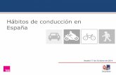 Estudio hábitos de conducción para Centro de Estudios Ponle Freno - AXA. Rueda de Prensa