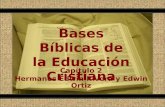 Capítulo 2   Bases Bíblicas de la Educación Cristiana