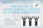 Cap6: ANÁLISIS DE LA COMPETENCIA Y FUENTES DE VENTAJA COMPETITIVA