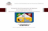Sonora en el proyecto de presupuesto de egresos de la federación 2011