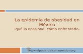 La Epidemia de Obesidad en México