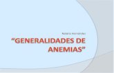 Generalidades de anemias