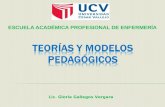 Teorias y modelos pedagogicos