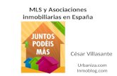 MLS y asociaciones inmobiliarias en españa