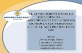 ISO 9000 - Aprendizajes - Congreso Eafit 2009 - Javier Mejía Nieto