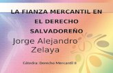 La fianza mercantil en el derecho salvadoreño