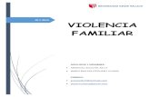 Violencia Familiar (tipos,causas y consecuencias)