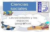 NAP Ciencias Sociales, Eje : Las sociedades y los espacios geográficos