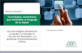 Webinar Herramientas semánticas para sector Salud - Daedalus 4 noviembre 2014