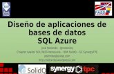 Diseño de aplicaciones de bases de datos SQL Azure