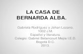 La Casa de Bernarda Alba- Federíco García Lorca