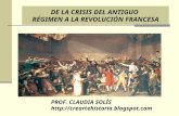 Del Antiguo Régimen a la Revolución Francesa power point