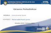 UTPL-GÉNEROS PERIODÍSTICOS-II-BIMESTRE-(OCTUBRE 2011-FEBRERO 2012)