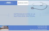 Introducción a la Nutrición Enteral