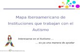 Mapa Iberoamericano de Instituciones que trabajan con el Autismo