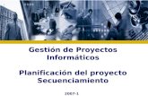 2   Gestion De Proyectos InformáTicos Secuenciamiento