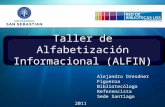 Taller Introductorio ALFIN y acceso Bases de Datos