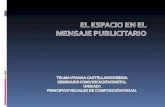 Sesion III EL ESPACIO EN EL MENSAJE PUBLICITARIO
