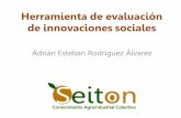 Herramienta de evaluación de innovaciones sociales