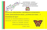 Diapotivas doctorado educacion y desarrollo economico 2010  2