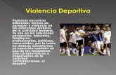 Violencia Deportiva