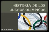 Historia de juegos olimpicos