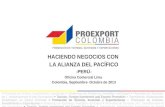 Oportunidades alianza del pacífico para perú, manufacturas, pereira, 02 de octubre 2013