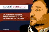 L'Alternativa Benedito: Barça enfora