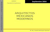 5 Arquitectos Mexicanos Modernos