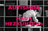 Autismoa Haur Hezkuntzan