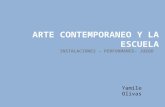 Instalaciones y happenigs arte contemporáneo en la educación artística