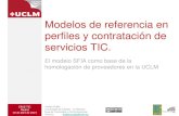 Modelos de referencia en perfiles y contratación de servicios TIC