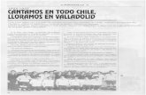 Cantamos en todo chile, lloramos en valladolid (fragmento de historia total del fútbol chileno)