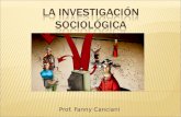 5 La InvestigacióN SociolóGica