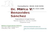 Dr. Marco V. Benavides Sanchez
