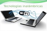 TECNOLOGIAS INALAMBRICAS EQUIPO1