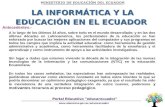 Educacion ecuador